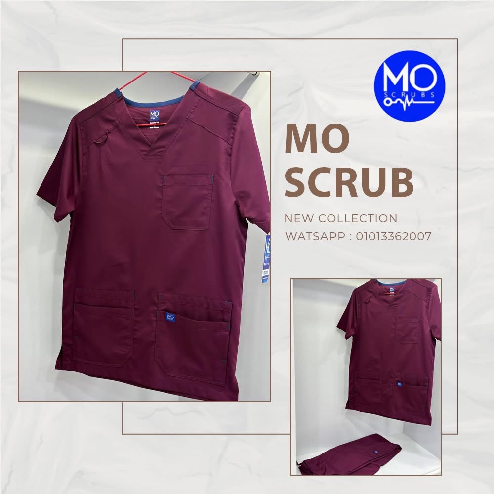 Mo Wine Medical Scrub