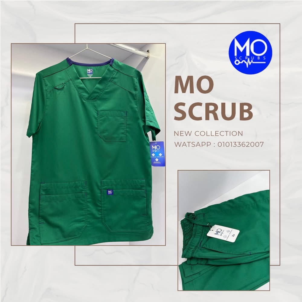Mo Hunter Green  Medical Scrub