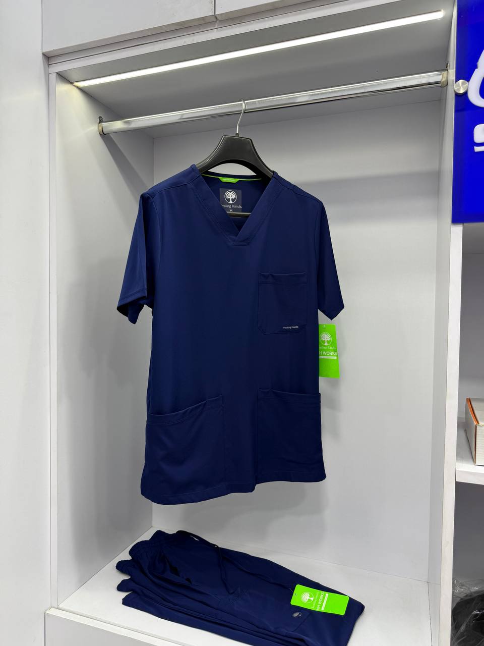 Healing Hands Medical Navy Blue Scrub