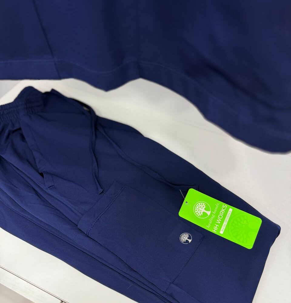 Healing Hands Medical Navy Blue Scrub