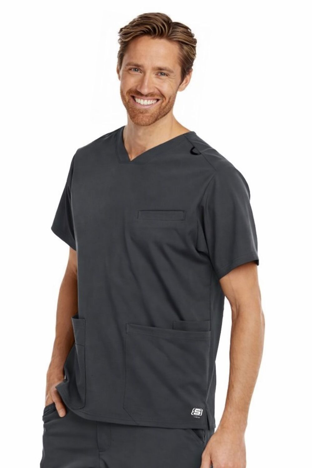 WhatsApp Image 2026-01-15 at 9.46.27 AM Sketchers Medical Gray Scrub