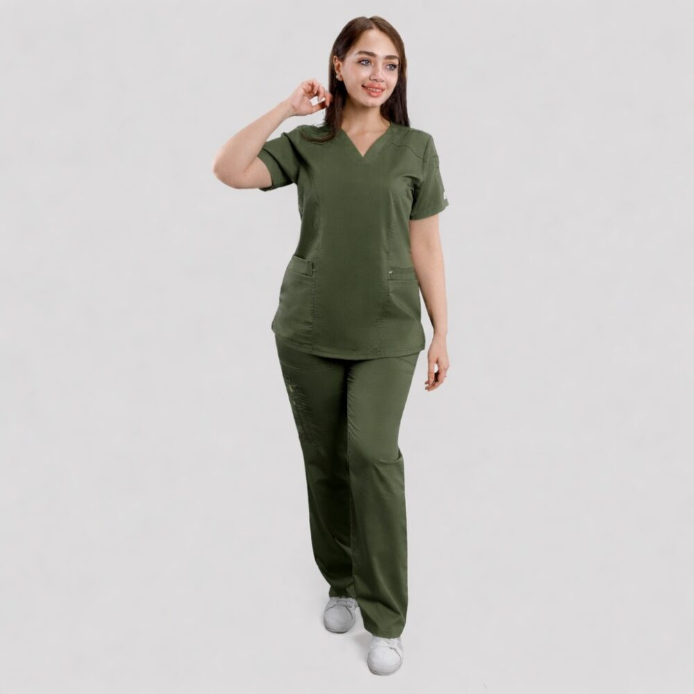 MO Olive Green Medical Scrub