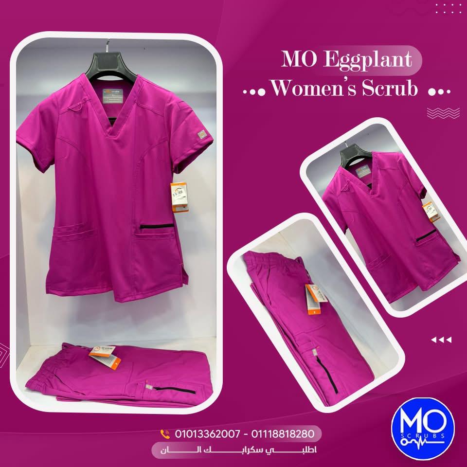 MO Egg Plant Medical Scrub